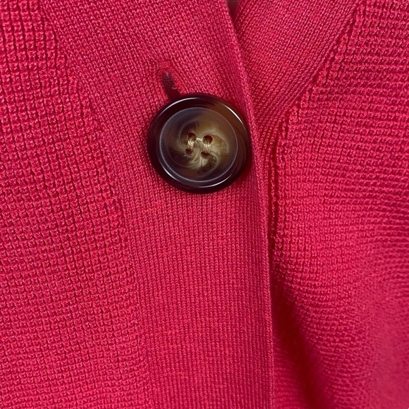 NWT Cyrus pink cardigan mauve pink size XS grampacore grandmacore - Picture 3 of 7